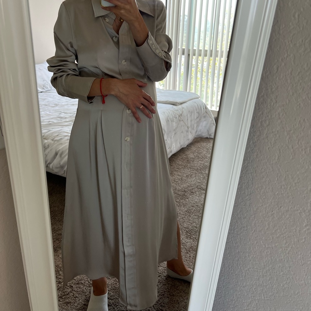 Satin midi Dress